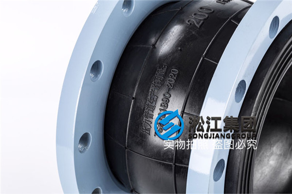 哈尔滨生物质热电联产“NR”DN200可曲挠橡胶软接头