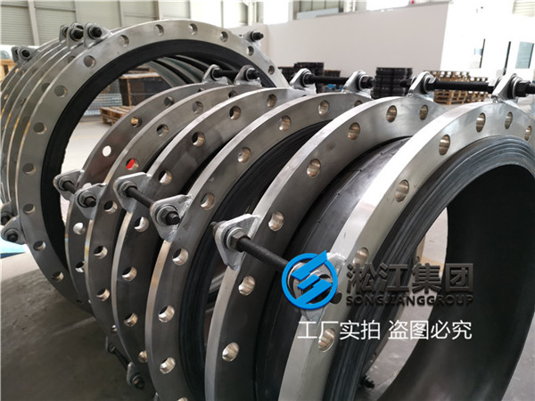 漳州市DN1000缠绕式橡胶膨胀节，轴向压缩量35mm